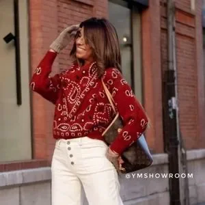 Mango | Sweaters | Last Mango Bandana Knit Sweater And  display picture 1